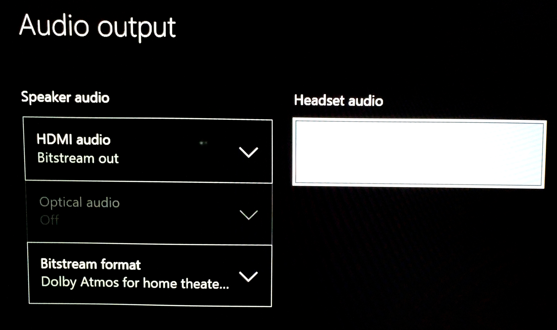 dolby atmos for xbox one