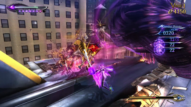 Combat looks crazy in these new Bayonetta 2 Wii U screens