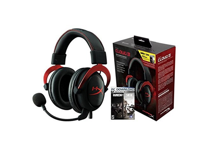 Great Hyperx Cloud Ii Headset With Free Rainbow Six Siege Deal Returns Get It Now High Def Digest