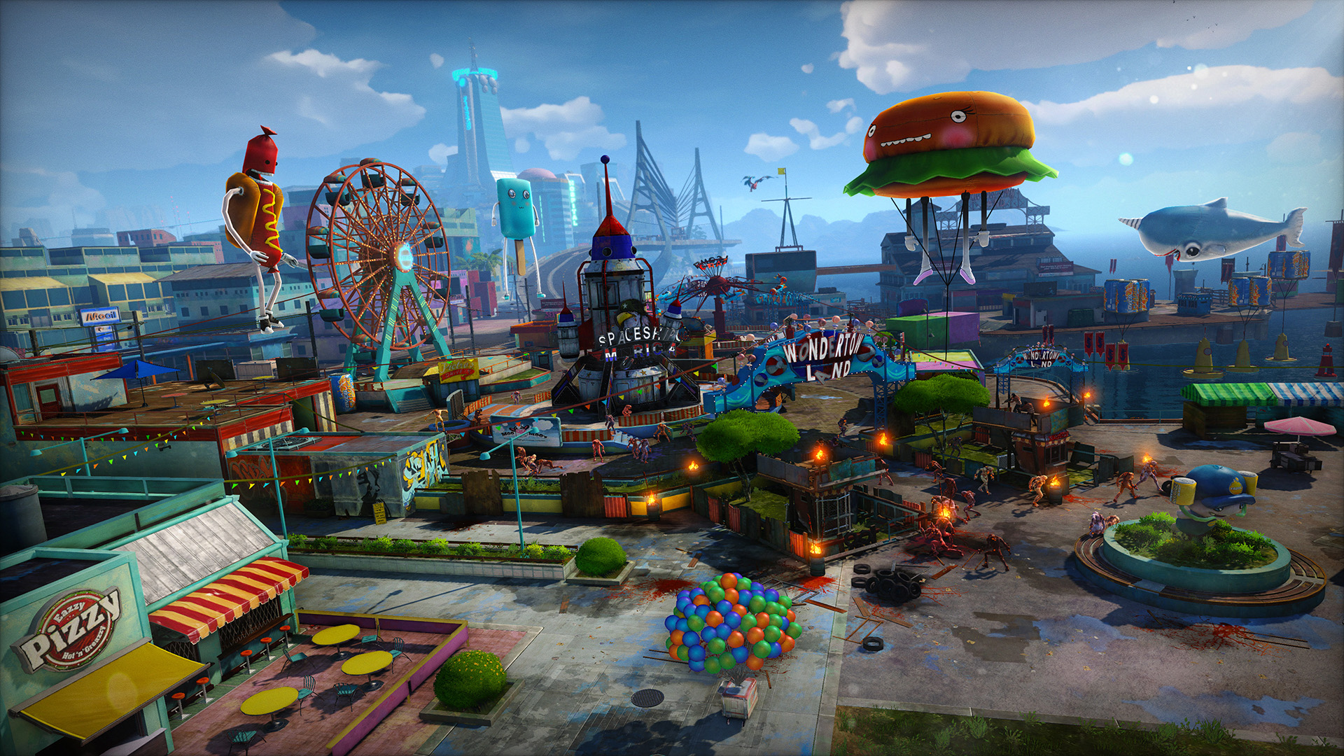 The Enemy - Sunset Overdrive  Veja a capa do jogo exclusivo para Xbox One