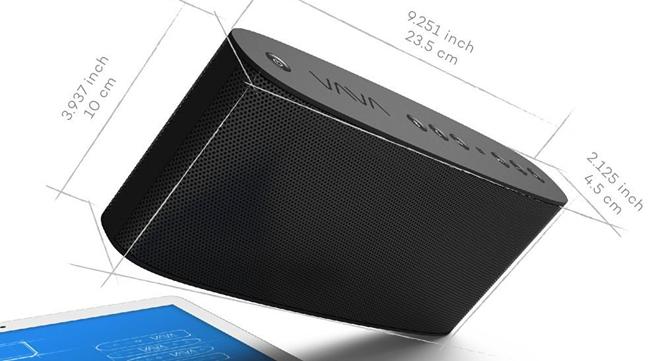 Vava Voom 20 Bluetooth speaker review: Weatherized style average
